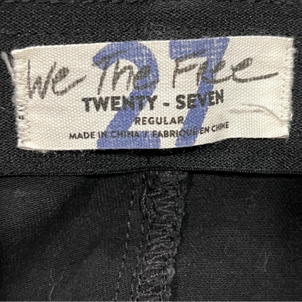 Free People We the Free Penny Pull-On Flare Jeans Size 27 - Picture 6 of 8